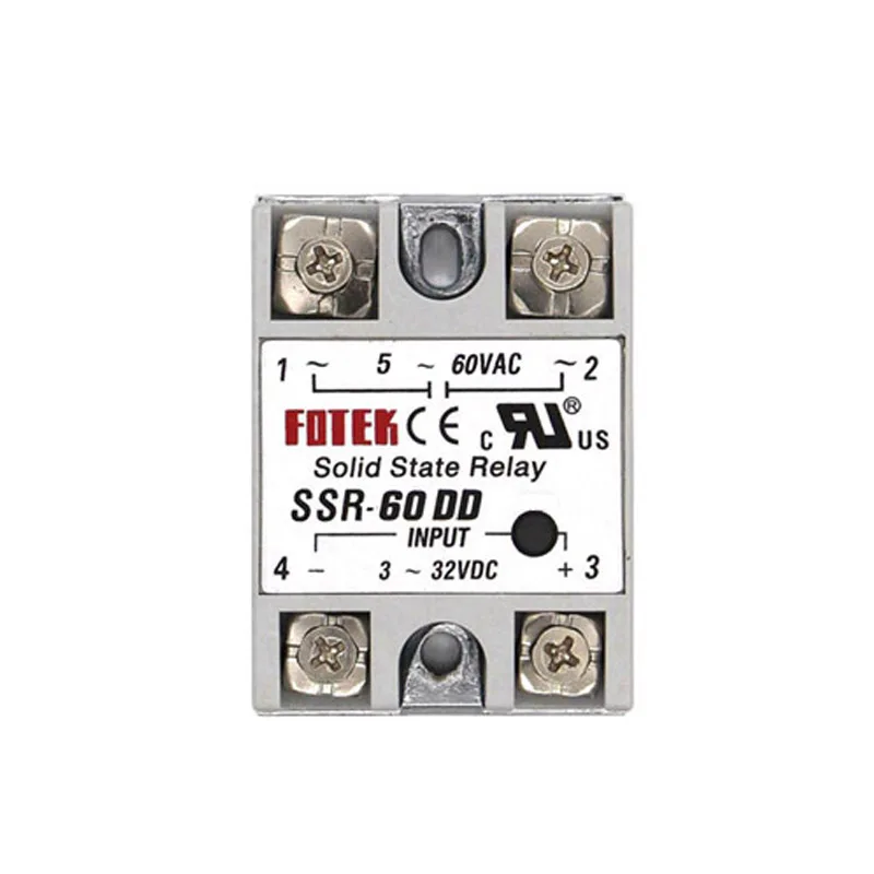 Solid State Relay Module DC 5-60V SSR-60DD SSR-80DD SSR-100DD 60A 80A 100A Input 3-32V Output High Quality | Обустройство дома