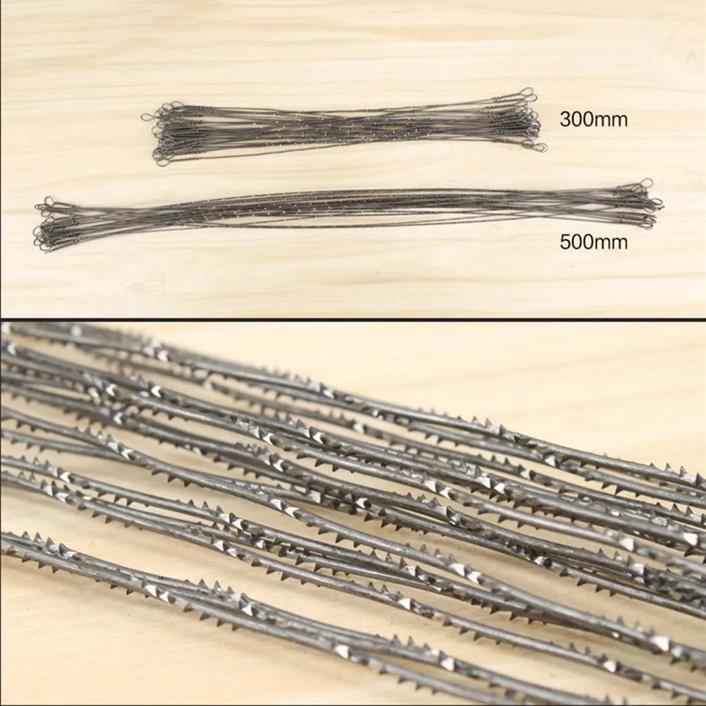 48 шт. 300/500 мм проволочные пилы для деревообработки многофункциональные резки