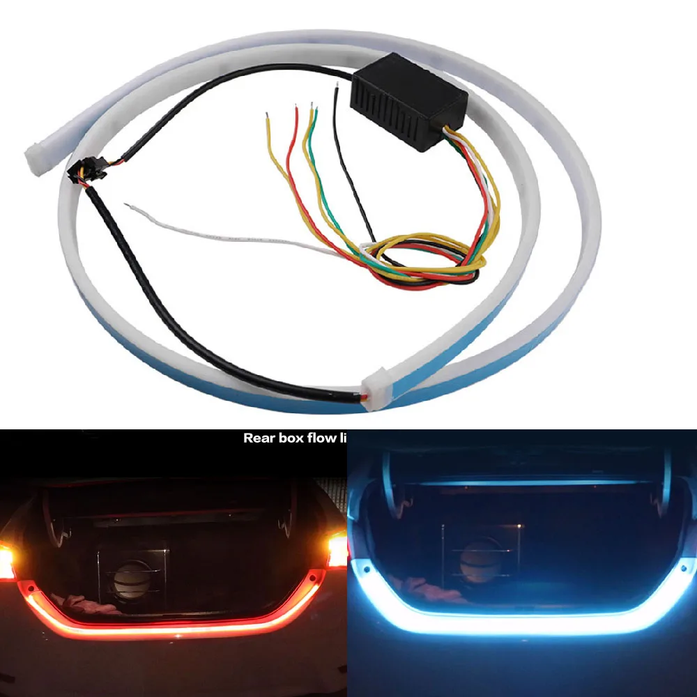 Светодиодная лента стоп-сигнал сигнал поворот задний свет потоки синий красный