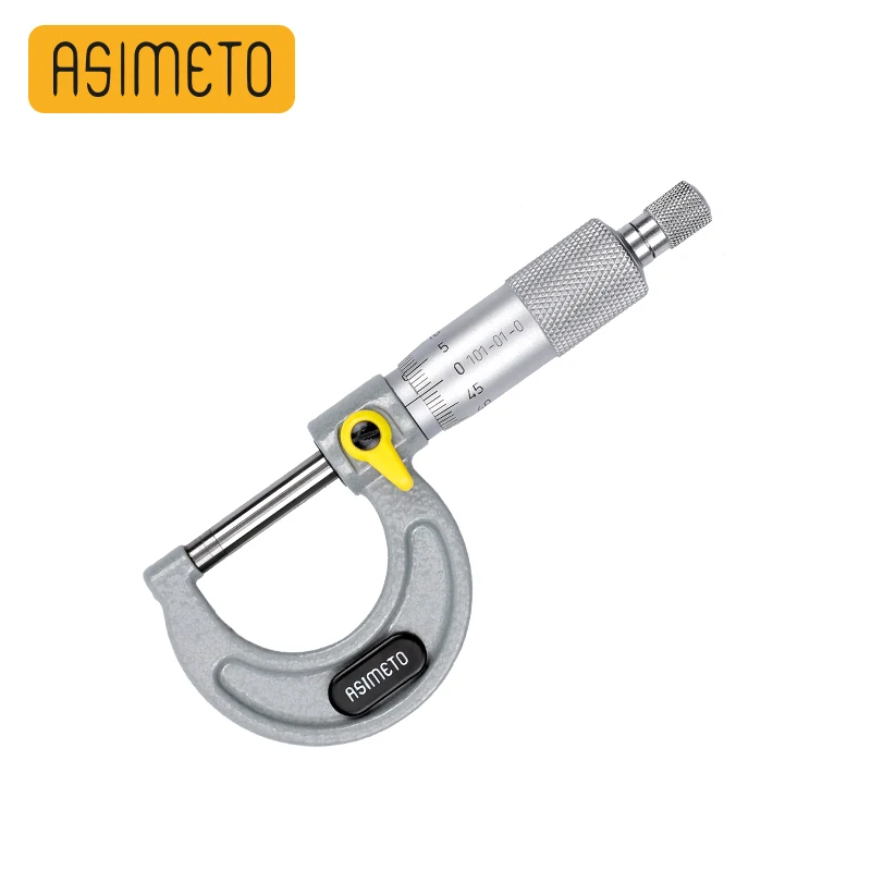 ASIMETO Выпускной 0 01 мм Диапазон измерения 25/50/75/100/125/150/175/200 снаружи