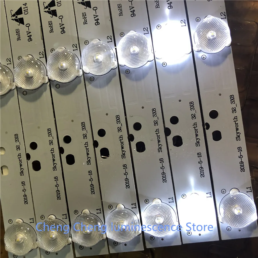 3 шт./партия 32 дюймовая светильник ная лента со стандартным ТВ для SKYWORTH _ 3x8 Skyworth 3X8