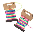 1 шт., плетеная веревка для браслетов, 10 м