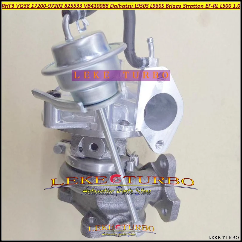 Турбокомпрессор Turbo RHF3 VQ38 825533 VB410088 17200-97202 для Daihatsu L950S L960S Briggs Stratton EF-RL L500 1994 л 47 кВт