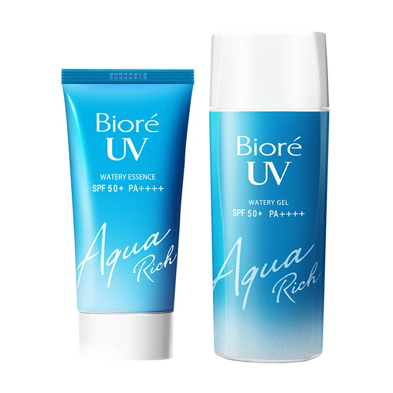 Солнцезащитный крем Biore UV Aqua Rich жидкий экстракт японская Косметика SPF50