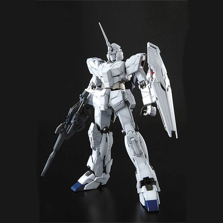 

BANDAI MG 1/100 SP RX-0 UNICORN GUNDAM Hangar Assembling Model Action Toy Figures Children's Gifts