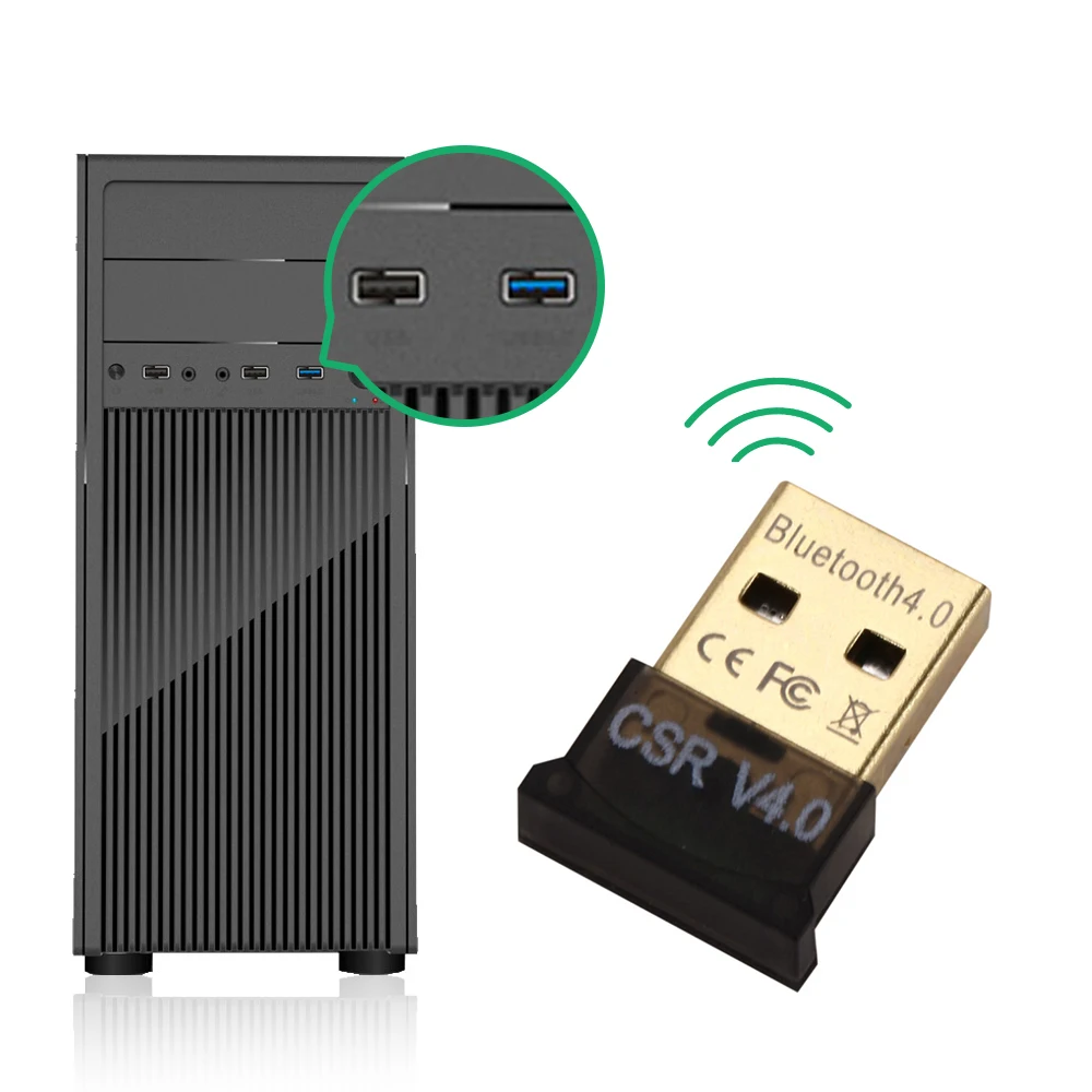 Мини USB беспроводной Bluetooth CSR 4 0 адаптер двойного режима ключ драйвер для Windows 10 8 7