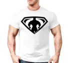 Мужская футболка с 3D-принтом для фитнеса, футболка для увеличения привлекательности, для спортзала и улицы, лето 2021
