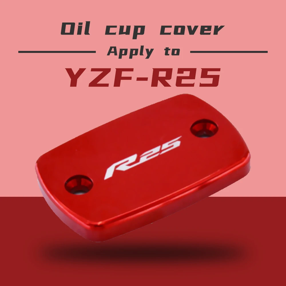 MOTORIST Free Shipping For YAMAHA YZF R25 2013-2015 Motorcycle Accessories Motorbike Brake Fluid Tank Cap Cover YZF-R25
