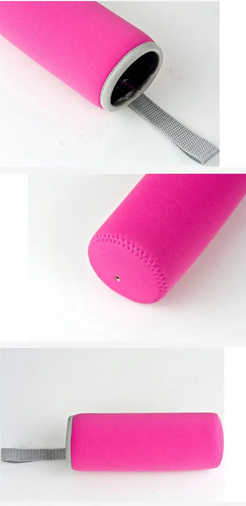 Наружная дорожная бутылка для воды портативная Спортивная с рукавом бутылки