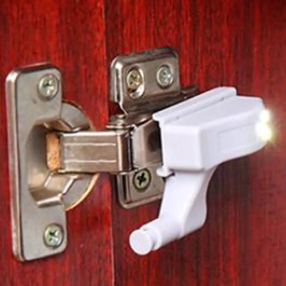 

10Pcs LED Smart Touch Induction Cabinet Light Cupboard Inner Hinge Led Lamp Sensor Light Night Lighting for Closet Wardrobe
