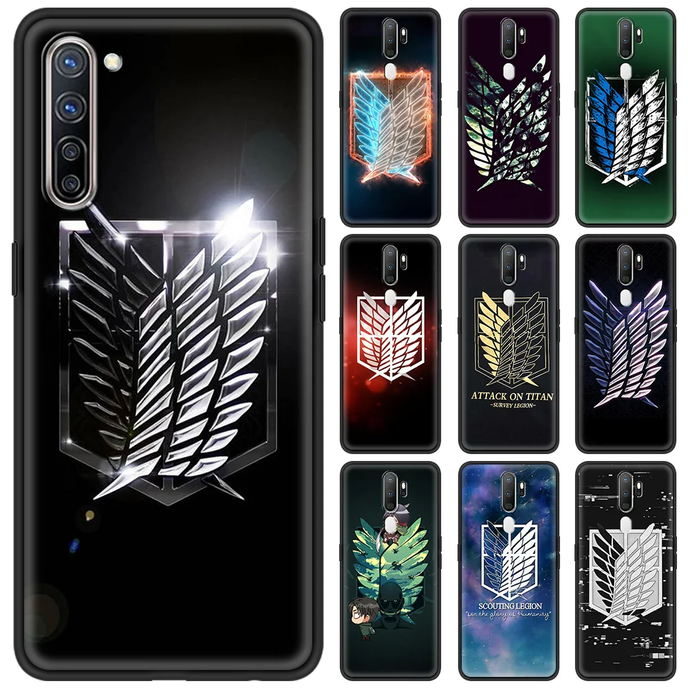 Силиконовый чехол для телефона Oppo A52 A53 A7 A9 A55 A93 Ace Reno3 Reno4 найти X2 F11 Pro 5G чехла аниме