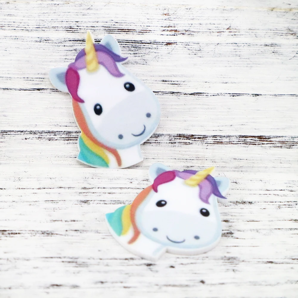 Аксессуары David Новое поступление цветок единорог снеговик акриловая фотография