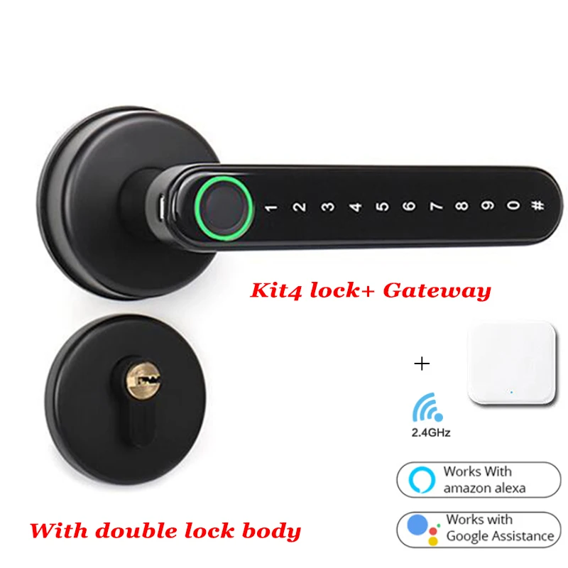 TTLOCK умный дверной замок ручка блокировка отпечатков пальцев цифровой Bedrood Lock