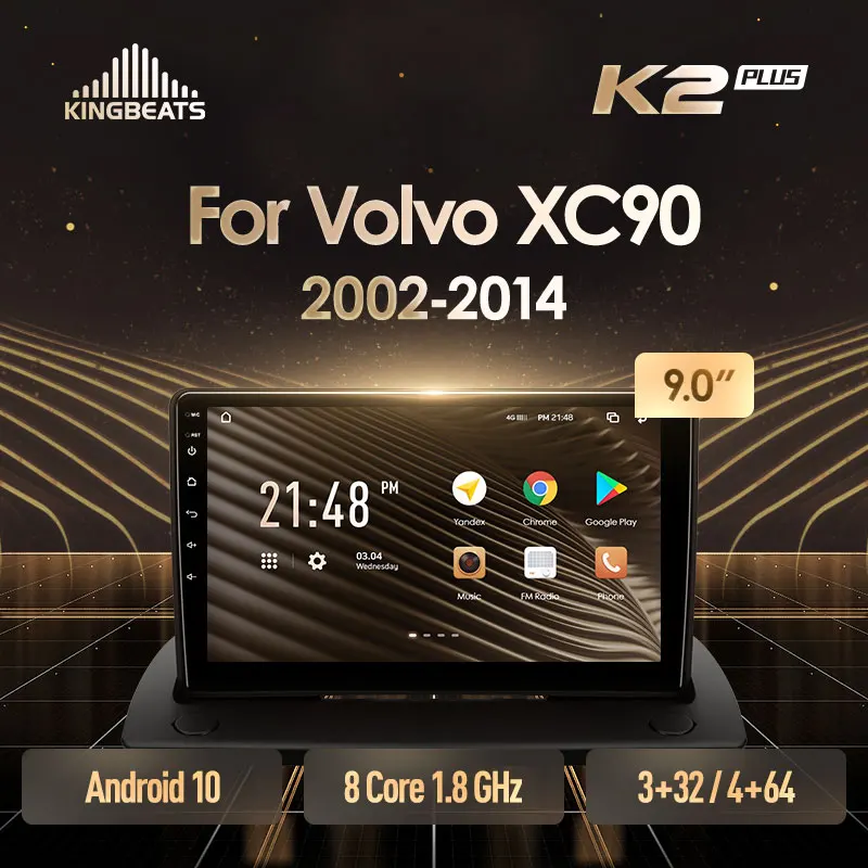 KingBeats штатное головное устройство For Volvo XC90 C 2002 2014 GPS Android автомагнитола на андроид