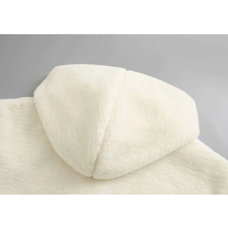 

Women winter jacket fashion imitation rabbit fur hooded slim short Coat women 2020 new street youth fur Women Jacket Coat