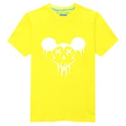 Светящаяся футболка с коротким рукавом для мальчиков, футболка с музыкой на Рождество, топы для девочек-подростков, размеры 3-15 лет, футболки для малышей-подростков