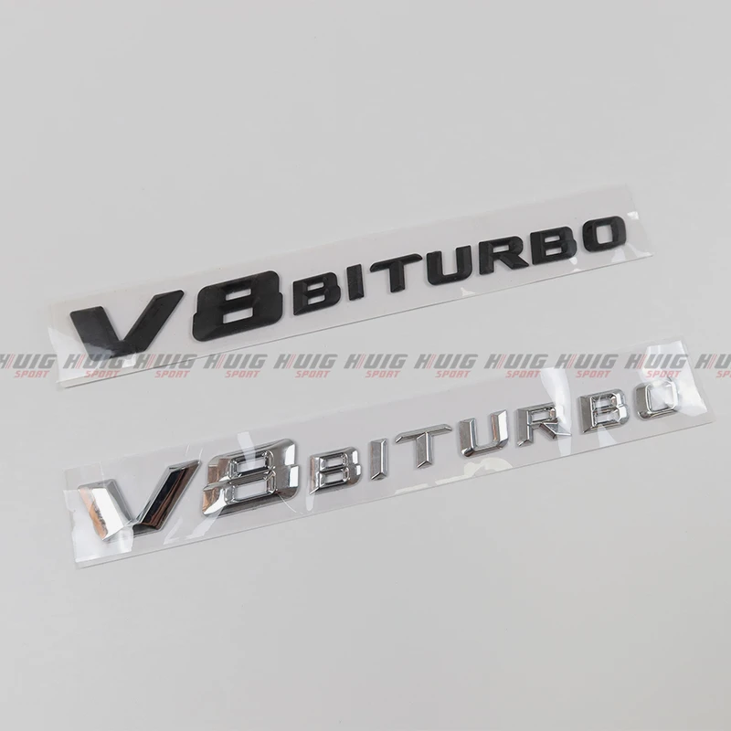 Для BMW Audi Maserati Mercedes Benz AMG S63 GT C63 C E S Class 4matic боковая наклейка для крыла 3D V8 BITURBO