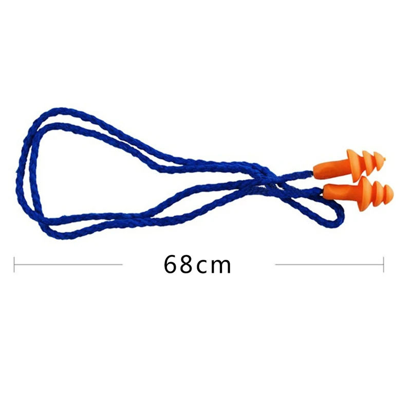 10 шт. силиконовые затычки для ушей с шумоподавлением | Безопасность и защита