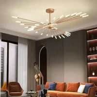 nordic light luxury design creative personality romantic modeling fireworks chandelier super bright simple modern hall lamp
