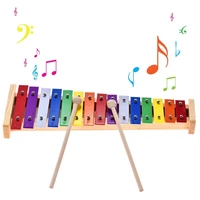 15 notes wooden xylophone percussion musical instrument educational kids toy toddler early education cognition learing toys