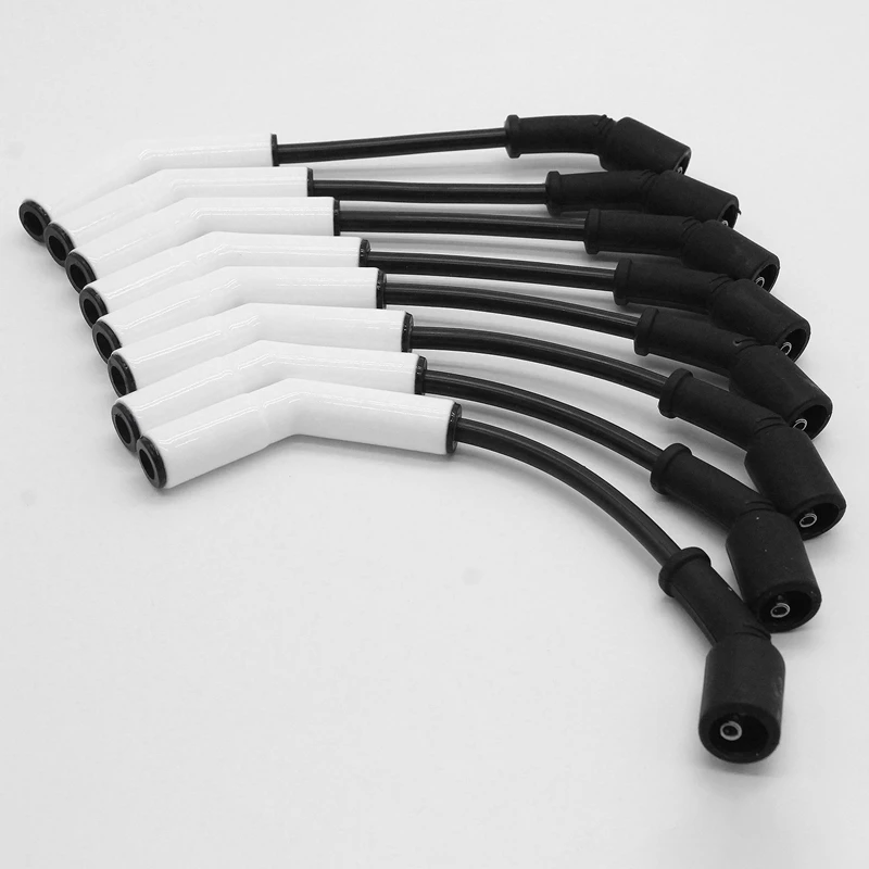 Набор проводов свечей зажигания 9070C с LS клеммами температура 9000 ° F подходит для