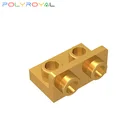 Строительные блоки технические детали DIY 1x2-1x2 обратный кронштейн шт 10 шт Мпц Развивающие игрушки для детей, подарок на день рождения 99780