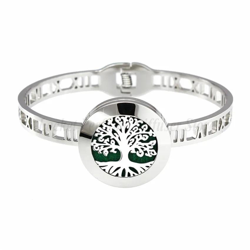 Древо жизни с фокусным расстоянием 25 мм из нержавеющей стали римскими цифрами