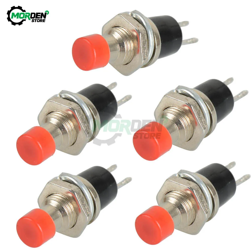 

5 шт., быстродействующий кнопочный мини-переключатель, AC 220 В