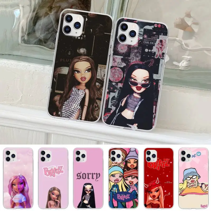 

Bratz Doll Phone Case For Samsung Galaxy A51 A71 S20 S10e S8 S7 S9 S10 Plus Transparent Cover