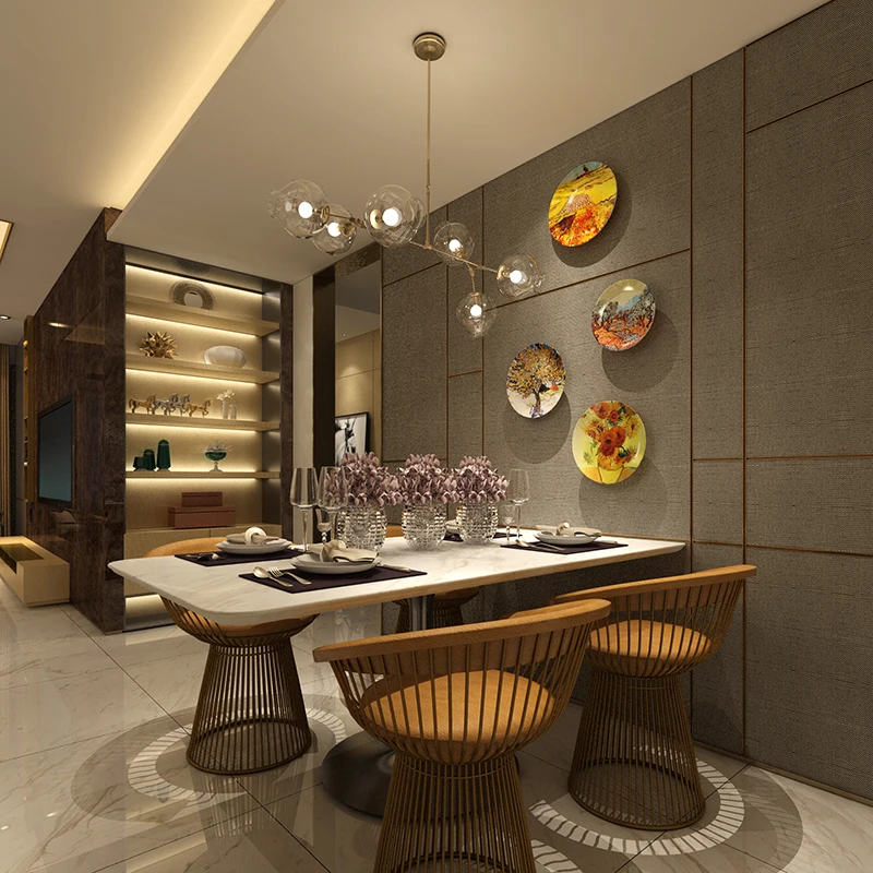 Европейский Ван Гог Картина маслом Тарелка декоративная тарелка подвесная