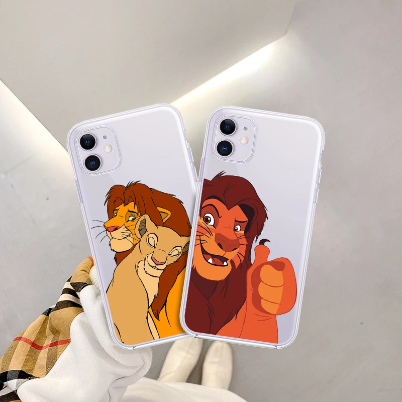 Крутой мультяшный чехол с Львом для телефона iPhone 12 Mini XS MAX XR 11 Pro SE 2020 X 7 8 6 Plus 6S King