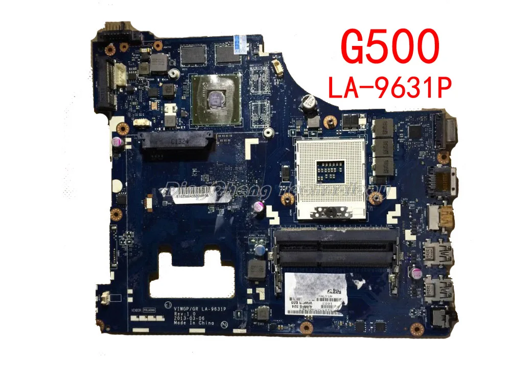 

Laptop Motherboard for Lenovo G500 LA-9631P HM76 4 video chips graphics card rev 1.0 DDR3 100% tested Fully