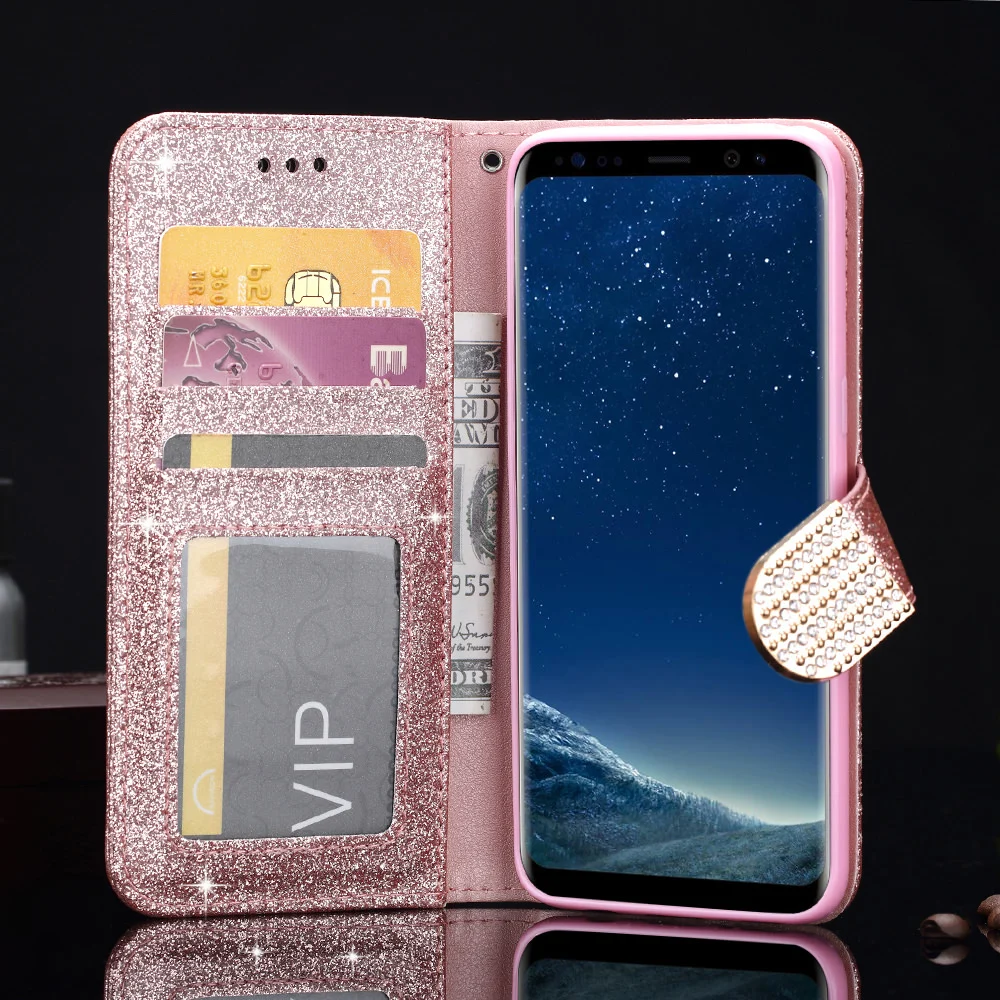 LCHULLE кожаный чехол-кошелек с откидной крышкой для Samsung Galaxy S7 Edge S8 S9 S20 Ultra Plus A3 A5 2017 A8