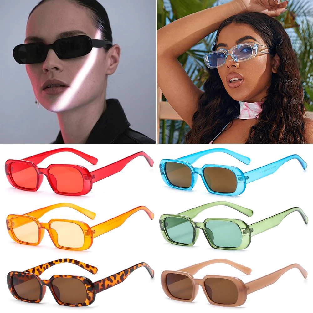 

2021 Retro Fashion Sunglasses Small Oval Frame Shades Sun Glasses UV400 Summer Outdoor Cycling Eyewear Accessories for Women