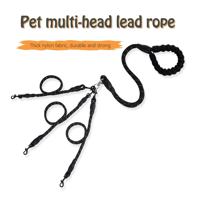 Нейлоновый Поводок для собак 2/3/4/5/6 без спутывания|Поводки| |