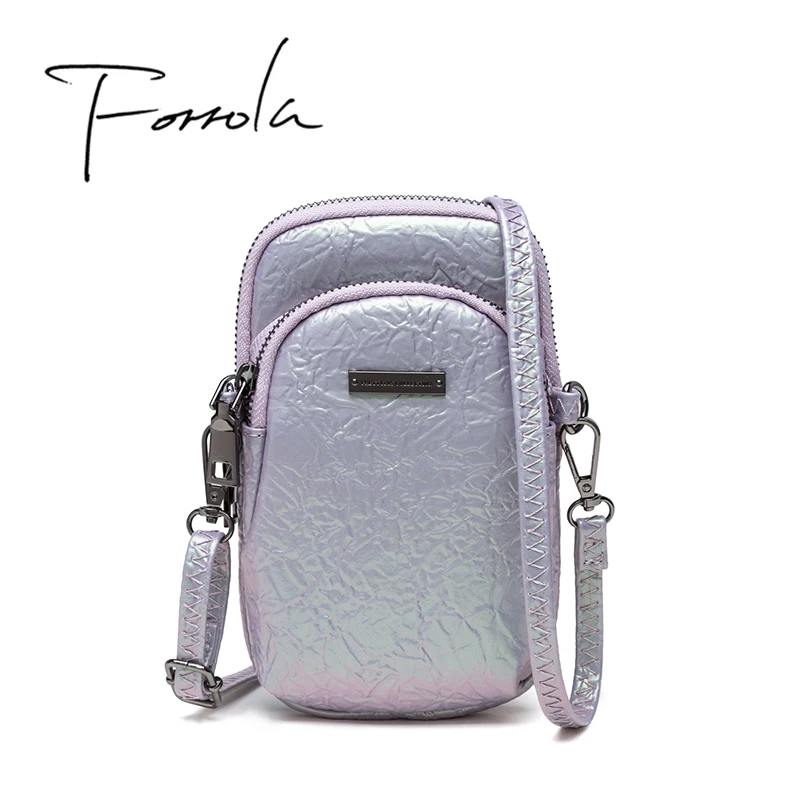 Новинка женский кожаный кошелек на плечо чехол для телефона многофункциональный