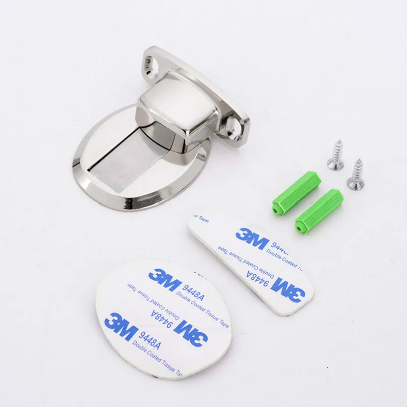 Неперфорированный дверной блок из нержавеющей стали и цинкового сплава с