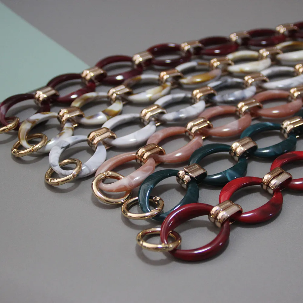 Винтажная сумка через плечо со сменной цепочкой акриловый ремешок на кошелек