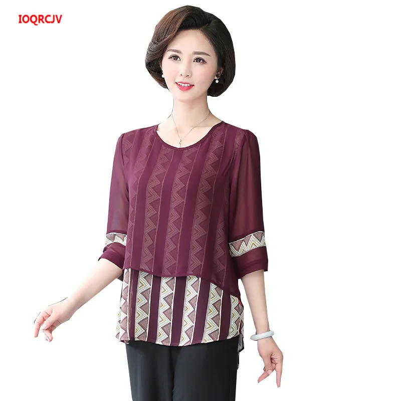 Одежда для матерей футболки с коротким рукавом летние новые женские топы больших