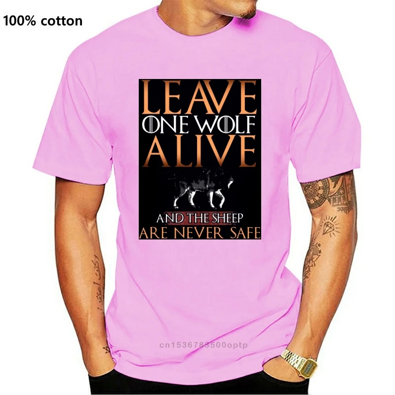 

Aria T Shirt Leave One Wolf Alive And The Sheep Are Never Safe T-Shirt 5x Men Tee Shirt Short-Sleeve Streetwear Tshirt