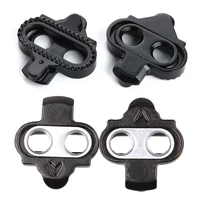 mountain bicycle pedals cleat biking mtb bike cleat set clip in clips kit whardware nuts cleats spd pedals plate bicycle