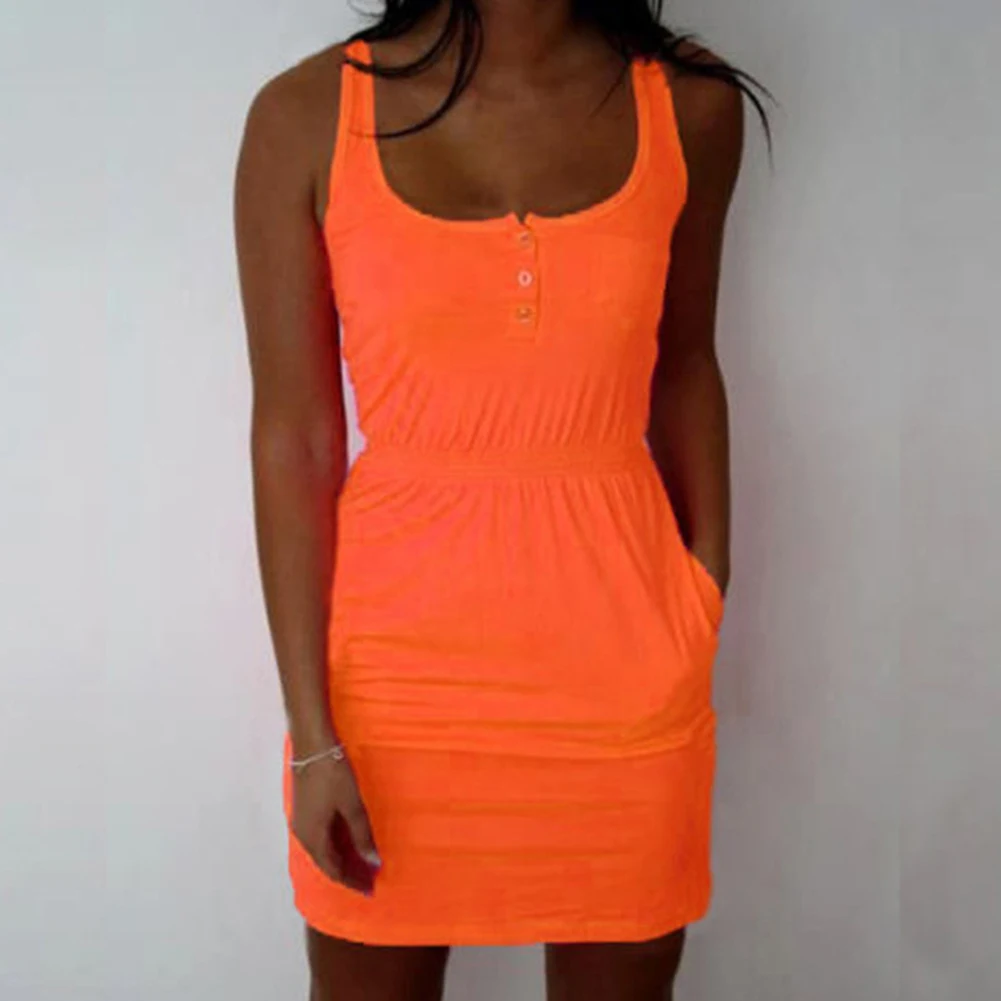 Женское облегающее мини-платье в стиле бохо Повседневное платье ярких цветов