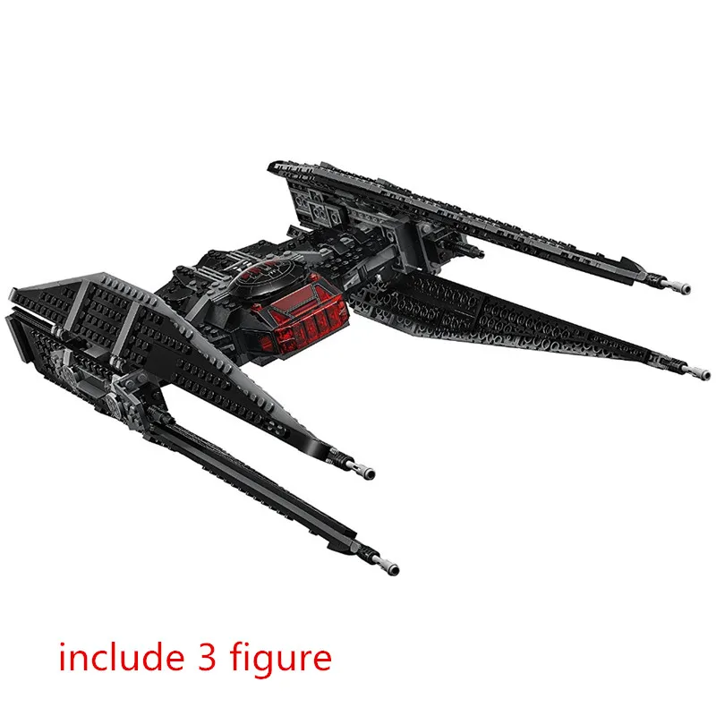 Звездные войны Kyloes Ren's TIE Fighter Строительные блоки Набор Наборы кубиков