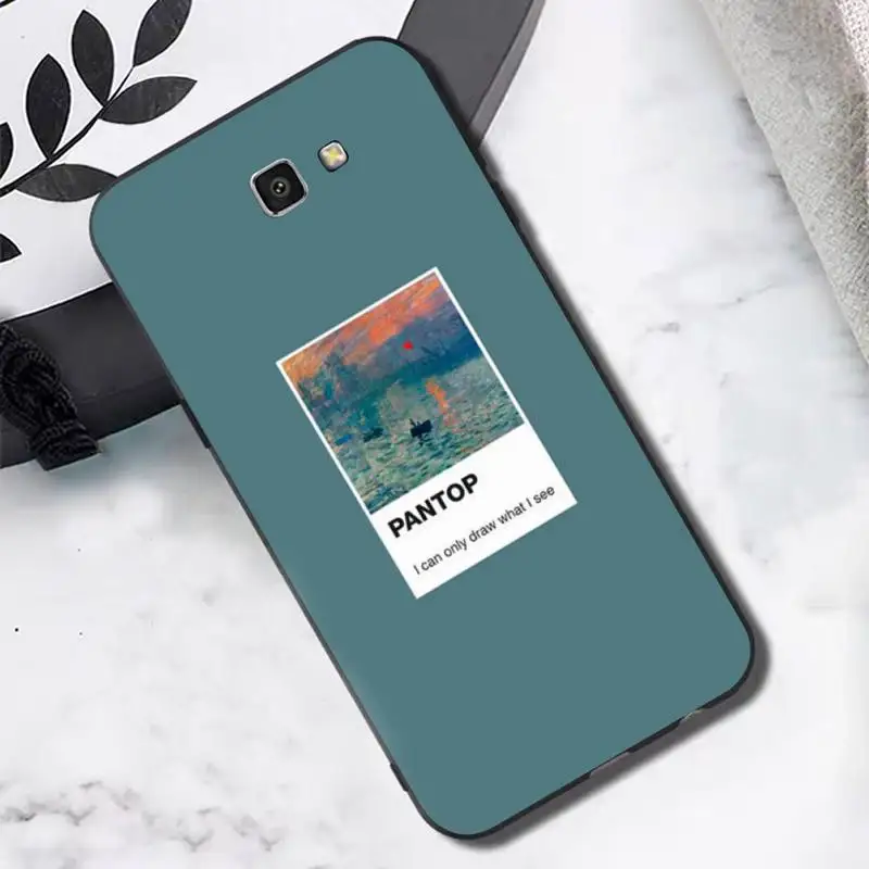 Винсент Ван Гога Пантон эстетическое искусство чехол для телефона Samsung J6 J7 J2 J5 prime