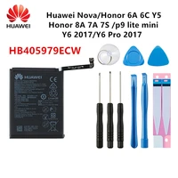 hua wei 100 orginal hb405979ecw 3020mah battery for huawei nova enjoy 6s honor 6a 6c y5 2017 p9 lite mini tools