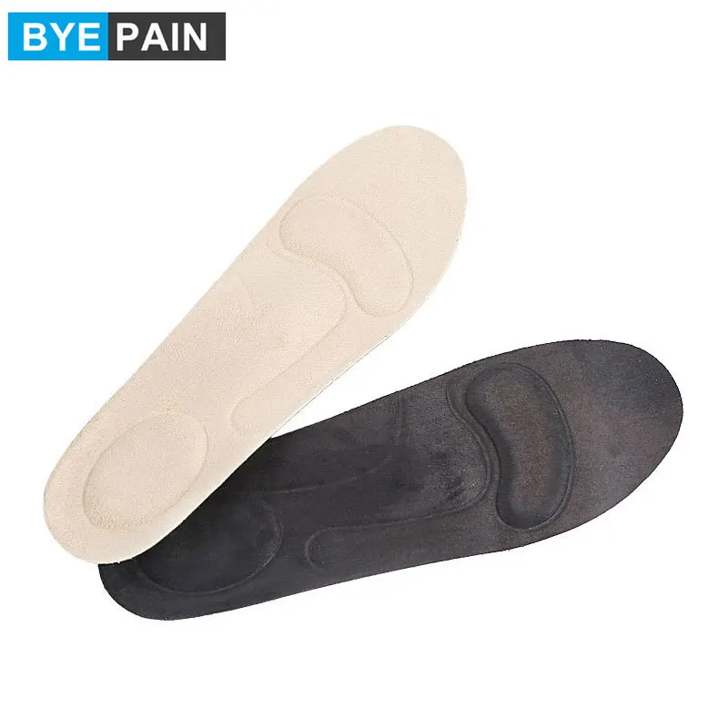 1 пара BYEPAIN поддерживающие стельки на плоской подошве для ног ортопедическая