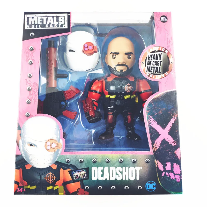 Bandai Metalss DC отряд самоубийц Harleen Quinzel Deadshot 6-дюймовая модель куклы из сплава