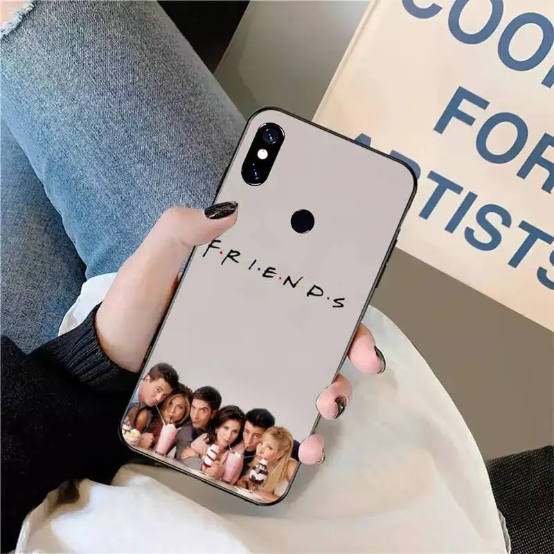 

Friends tv show pattern Phone Case For Xiaomi Redmi note 7 8 9 t max3 s 10 pro lite funda shell coque cover