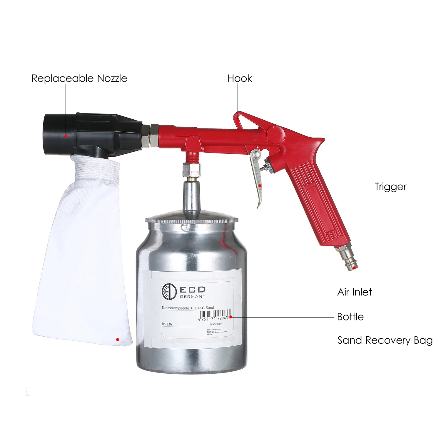 Пескоструйный пистолет | Инструменты