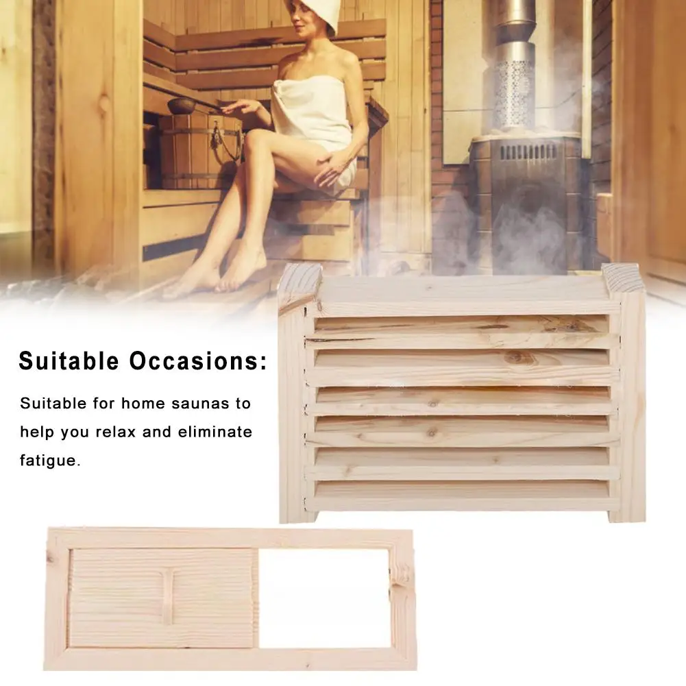 Высококачественная древесина для ванны и сауны вентиляционная решетка панель